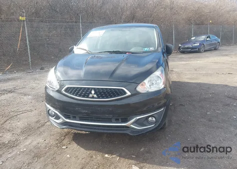 2018 Mitsubishi Mirage Se from USA, damaged, VIN ML32A4HJ6JH002738